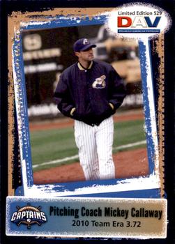 2011 DAV Minor / Independent / Summer Leagues #529 Mickey Callaway Front