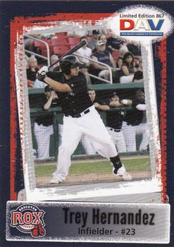 2011 DAV Minor / Independent / Summer Leagues #867 Trey Hernandez Front