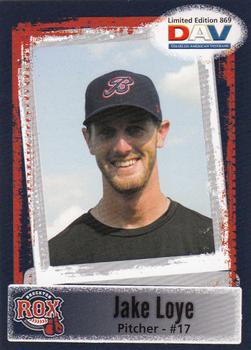 2011 DAV Minor / Independent / Summer Leagues #869 Jake Loye Front