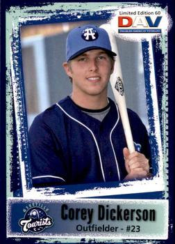 2011 DAV Minor / Independent / Summer Leagues #60 Corey Dickerson Front