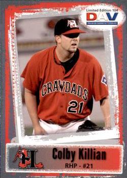 2011 DAV Minor / Independent / Summer Leagues #104 Colby Killian Front