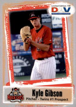 2011 DAV Minor / Independent / Summer Leagues #146 Kyle Gibson Front
