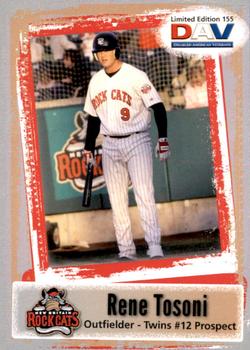 2011 DAV Minor / Independent / Summer Leagues #155 Rene Tosoni Front