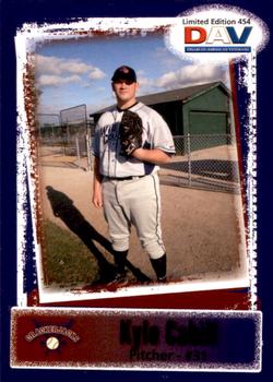 2011 DAV Minor / Independent / Summer Leagues #454 Kyle Cahill Front