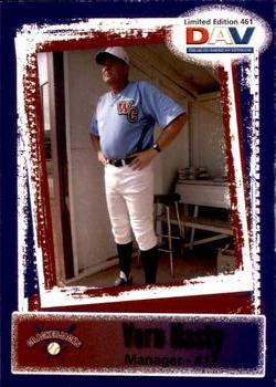 2011 DAV Minor / Independent / Summer Leagues #461 Vern Hasty Front