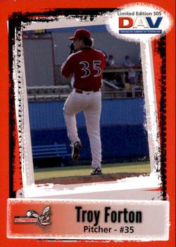 2011 DAV Minor / Independent / Summer Leagues #505 Troy Forton Front