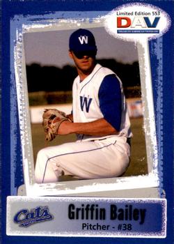 2011 DAV Minor / Independent / Summer Leagues #553 Griffin Bailey Front
