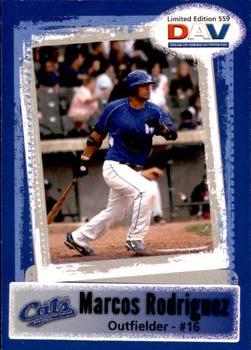 2011 DAV Minor / Independent / Summer Leagues #559 Marcos Rodriguez Front