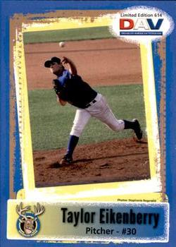 2011 DAV Minor / Independent / Summer Leagues #614 Taylor Eikenberry Front