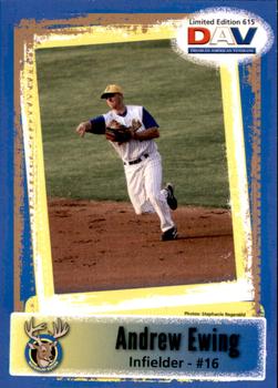 2011 DAV Minor / Independent / Summer Leagues #615 Andrew Ewing Front