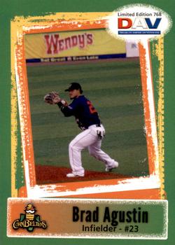 2011 DAV Minor / Independent / Summer Leagues #768 Brad Agustin Front