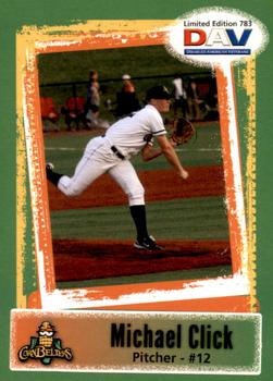 2011 DAV Minor / Independent / Summer Leagues #783 Michael Click Front