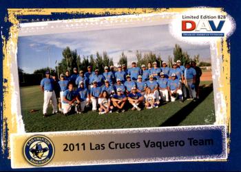 2011 DAV Minor / Independent / Summer Leagues #828 Team Photo Front