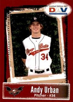 2011 DAV Minor / Independent / Summer Leagues #883 Andy Urban Front