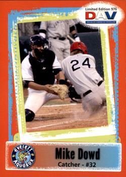 2011 DAV Minor / Independent / Summer Leagues #976 Mike Dowd Front
