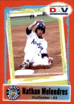 2011 DAV Minor / Independent / Summer Leagues #977 Nathan Melendres Front