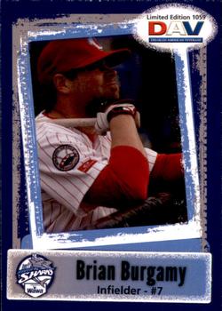 2011 DAV Minor / Independent / Summer Leagues #1059 Brian Burgamy Front