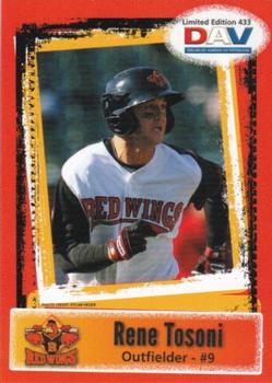 2011 DAV Minor / Independent / Summer Leagues #433 Rene Tosoni Front