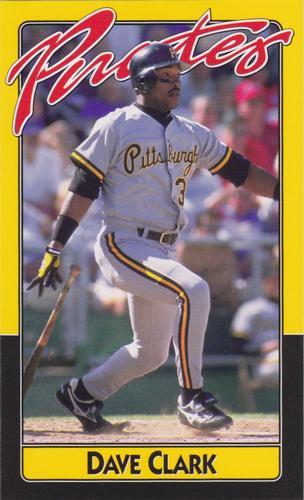 1994 Quintex Pittsburgh Pirates SGA #NNO Dave Clark Front