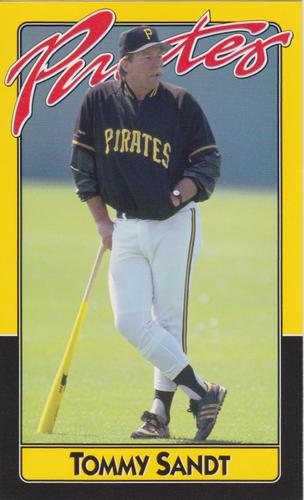 1994 Quintex Pittsburgh Pirates SGA #NNO Tommy Sandt Front
