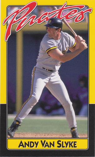 1994 Quintex Pittsburgh Pirates SGA #NNO Andy Van Slyke Front