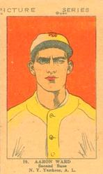 1923 Strip Cards (W515-2) #19 Aaron Ward Front
