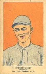 1923 Strip Cards (W515-2) #46 Everett Scott Front