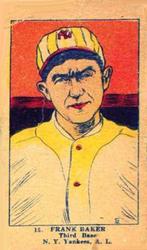 1923 Strip Cards (W515-2) #15 Frank Baker Front