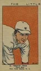 1923 Strip Cards (W515-2) #52 Heinie Groh Front