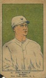 1923 Strip Cards (W515-2) #45 John McGraw Front