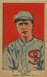 1923 Strip Cards (W515-2) #60 Red Faber Front