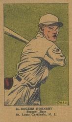 1923 Strip Cards (W515-2) #55 Rogers Hornsby Front