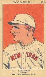 1923 Strip Cards (W515-2) #43 Sam Jones Front