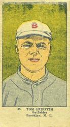 1923 Strip Cards (W515-2) #35 Tom Griffith Front