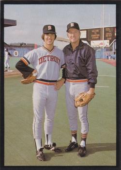 1983 Al Kaline Story - Red Back Border #70 Al Kaline / Pat Underwood Front