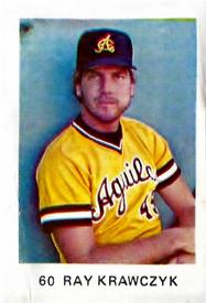 1984-85 Dominican Winter League Stickers #60 Ray Krawczyk Front