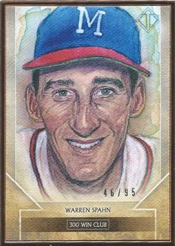 2020 Topps Transcendent Collection - Sketch Reproductions #TTCR-WS Warren Spahn Front