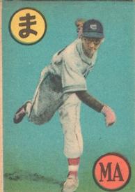 1949 Dreaming of Baseball Karuta (JK 1) #MA Shigeru Sugishita Front