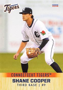 2018 Choice Connecticut Tigers #07 Shane Cooper Front