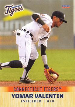 2018 Choice Connecticut Tigers #30 Yomar Valentin Front