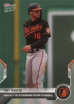 2021 Topps Now #10 Trey Mancini Front