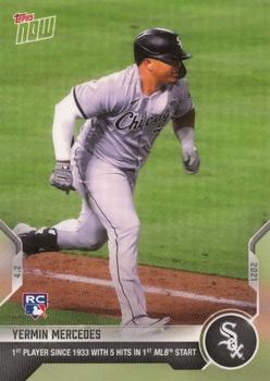2021 Topps Now #12 Yermin Mercedes Front