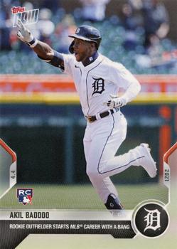 2021 Topps Now #25 Akil Baddoo Front