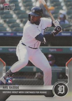 2021 Topps Now #33 Akil Baddoo Front