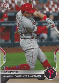 2021 Topps Now #135 Rhys Hoskins Front