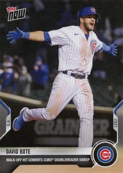 2021 Topps Now #172 David Bote Front