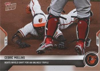 2021 Topps Now #196 Cedric Mullins Front