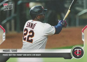 2021 Topps Now #227 Miguel Sano Front