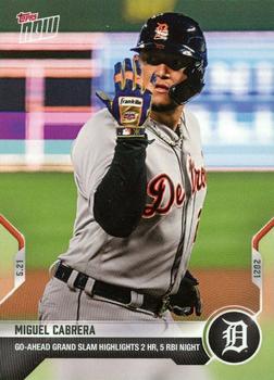 2021 Topps Now #249 Miguel Cabrera Front