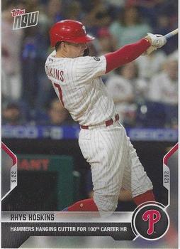 2021 Topps Now #258 Rhys Hoskins Front